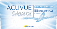 Астигматические линзы Johnson & Johnson ACUVUE® OASYS for ASTIGMATISM Астигматические линзы Johnson & Johnson ACUVUE® OASYS for ASTIGMATISM