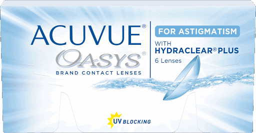 Астигматические линзы Johnson & Johnson ACUVUE® OASYS for ASTIGMATISM