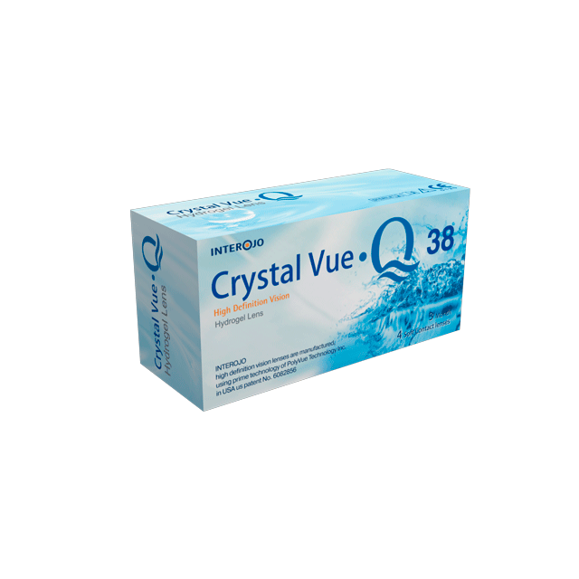 Гидрогелевые линзы Crystal Vue Q 38