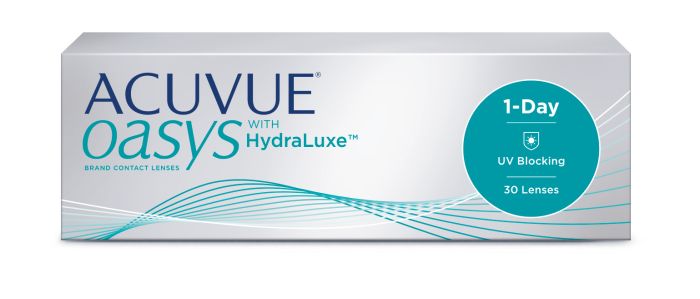 Однодневные линзы Johnson & Johnson ACUVUE OASYS® 1-Day with HydraLuxe®