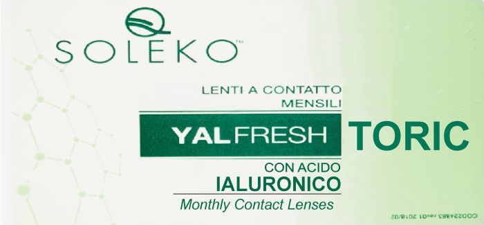 Астигматические линзы Soleko YalFresh Toric