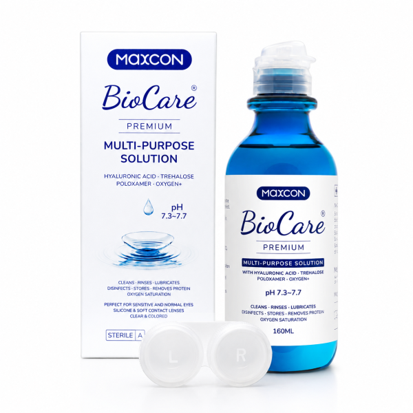 Раствор MAXCON BioCare 360ml с Гиалуроновой кислотой