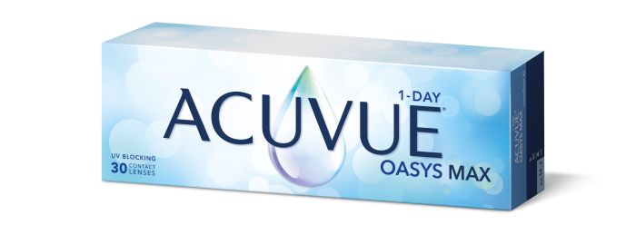 Однодневные линзы ACUVUE OASYS MAX 1-Day 30 блистеров