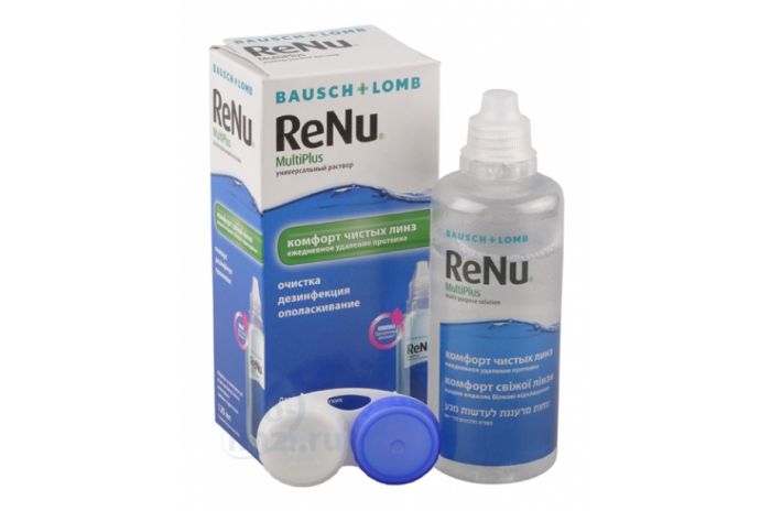 Раствор Bausch & Lomb Renu Multiplus 120ml