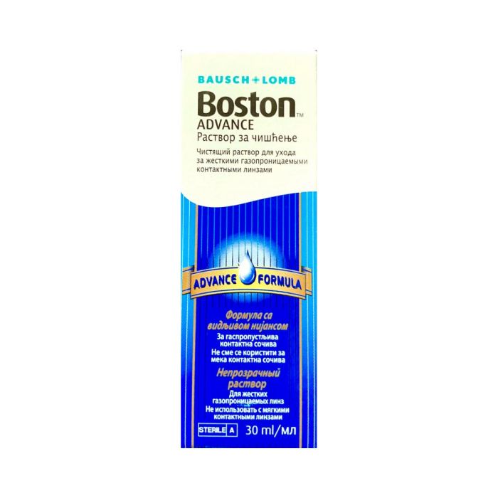Раствор для жестких линз Bausch & Lomb Boston Advance Cleaner 30ml Раствор для жестких линз Bausch & Lomb Boston Advance Cleaner 30ml