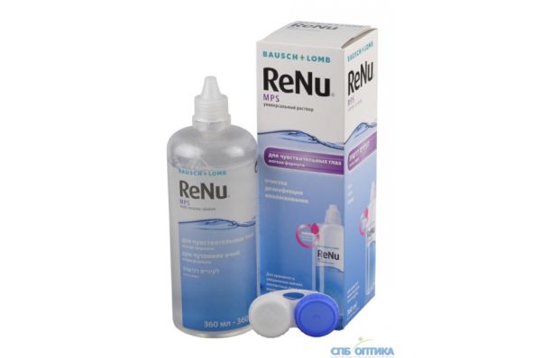 Раствор Bausch&Lomb Renu MPS 360ml Раствор Bausch&Lomb Renu MPS 360ml