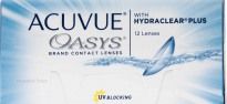 Силикон-гидрогелевые линзы Johnson & Johnson Acuvue Oasys (12 блистеров)