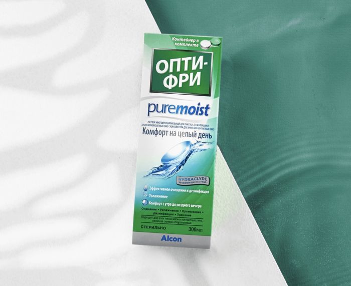 Раствор Alcon Opti Free Pure Moist 300ml