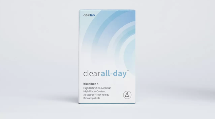 Гидрогелевые линзы на месяц ношения Clear All-day